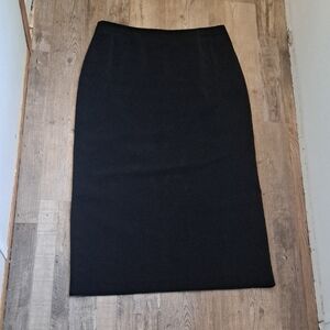 Sophisticated Black Pencil Skirt